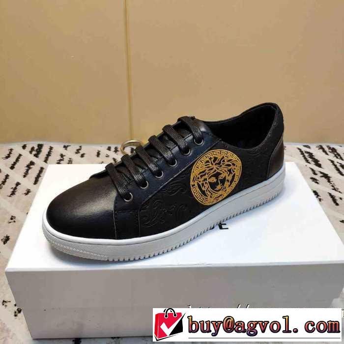 おしゃれでおすすめ今季トレンド ヴェルサーチVERSACE 2色可選 ランニングシューズ 2019トレンドファッション新品