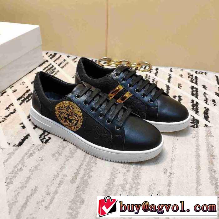 おしゃれでおすすめ今季トレンド ヴェルサーチVERSACE 2色可選 ランニングシューズ 2019トレンドファッション新品