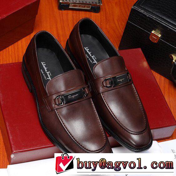 FERRAGAMO2019春夏の大注目トレンド 2色可選 革靴 サルヴァトーレフェラガモ キレイめ感が強い