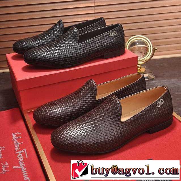  【2019年】夏のファッション FERRAGAMO 夏に良く似合うちょっと新品ビジネスシューズ  2色可選サルヴァトーレフェラガモ