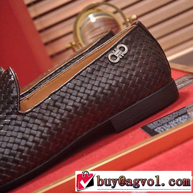 【2019年】夏のファッション FERRAGAMO 夏に良く似合うちょっと新品ビジネスシューズ  2色可選サルヴァトーレフェラガモ