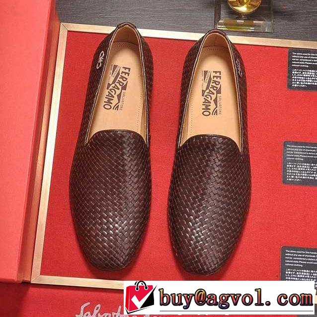 【2019年】夏のファッション FERRAGAMO 夏に良く似合うちょっと新品ビジネスシューズ  2色可選サルヴァトーレフェラガモ