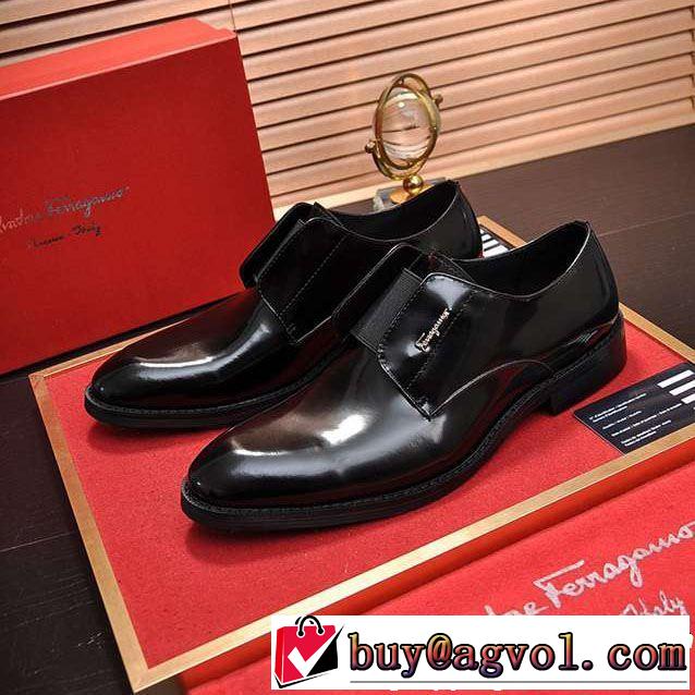  海外セレブは大人気 ビジネスシューズ サルヴァトーレフェラガモ2019春夏は人気定番 FERRAGAMO
