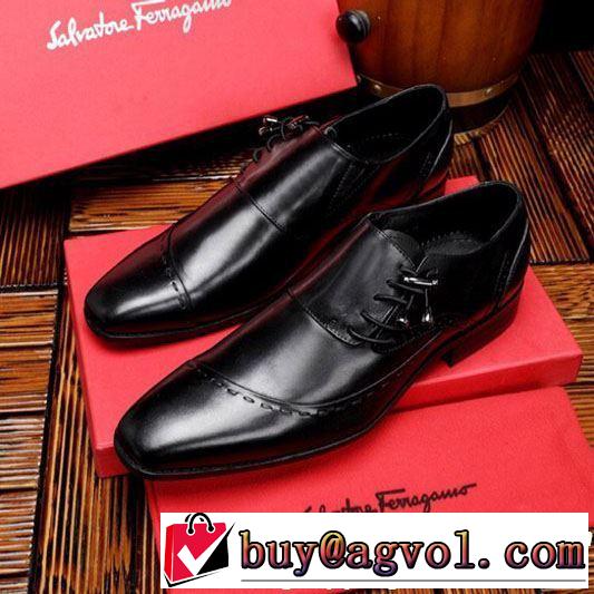  2019年最新ファッション FERRAGAMO ビジネスシューズ 2色可選 サルヴァトーレフェラガモ