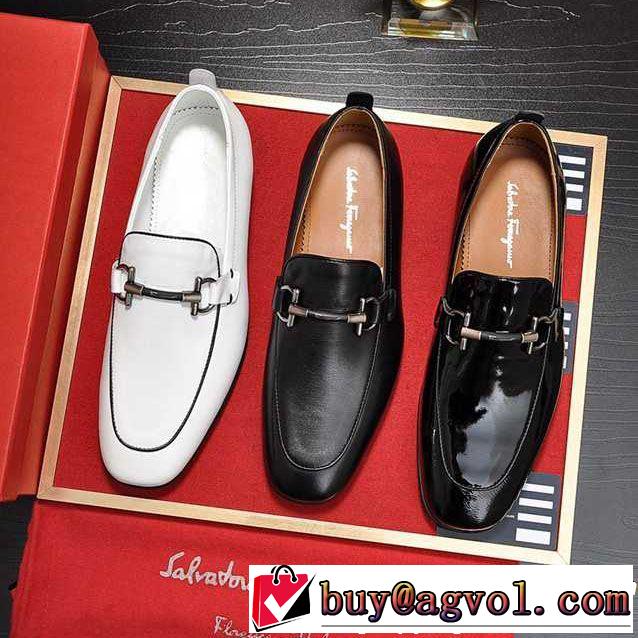  3色可選サルヴァトーレフェラガモ大人っぽく着こなし ビジネスシューズ FERRAGAMO 毎年トレンドアイテムが出る