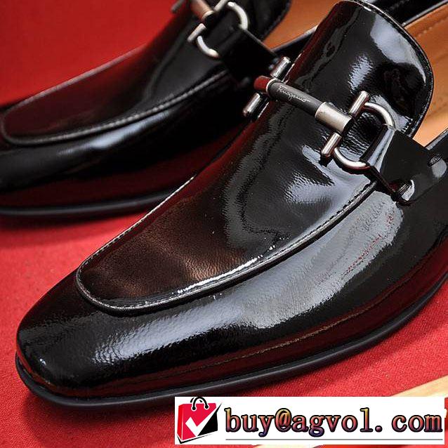 3色可選サルヴァトーレフェラガモ大人っぽく着こなし ビジネスシューズ FERRAGAMO 毎年トレンドアイテムが出る