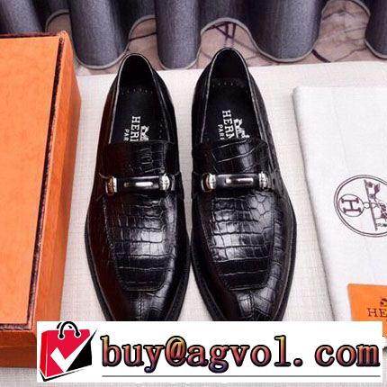 新価格で登場！HERMES 人気セール100%新品 エルメス 革靴限定激安 2019