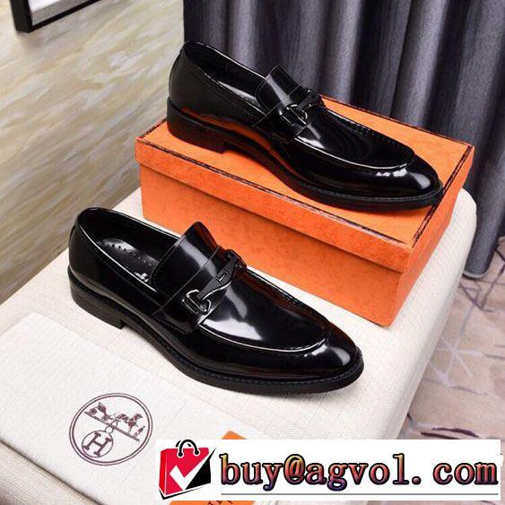 新価格で登場！HERMES 人気セール100%新品 エルメス 革靴限定激安 2019