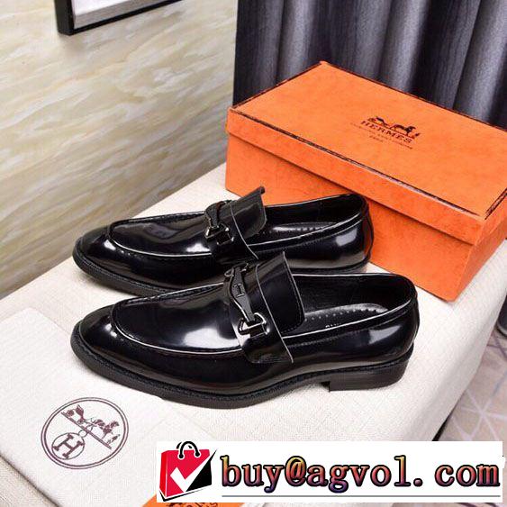 新価格で登場！HERMES 人気セール100%新品 エルメス 革靴限定激安 2019