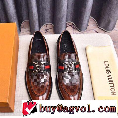 馴染みやすいスタイル美品 2色可選 2019夏ファション新品 革靴 LOUIS VUITTON  ルイ ヴィトン