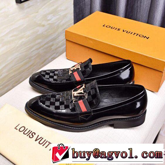 馴染みやすいスタイル美品 2色可選 2019夏ファション新品 革靴 LOUIS VUITTON  ルイ ヴィトン