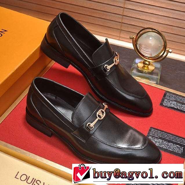 2019SS ルイ ヴィトン夏ファッションのおすすめ LOUIS VUITTON ビジネスシューズ柔らかい印象に上質