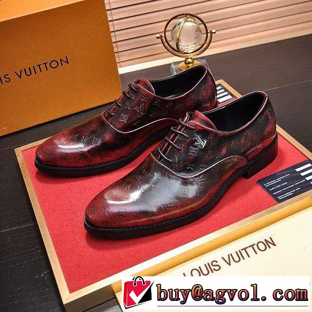  夏先に大活躍するルイ ヴィトン大人っぽく着こなし LOUIS VUITTON 2019SSのトレンド商品 ビジネスシューズ 2色可選