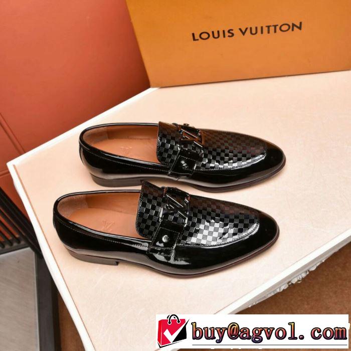 今シーズン注目のデザイン ルイ ヴィトン2019限定 男性に人気 LOUIS VUITTONビジネスシューズ
