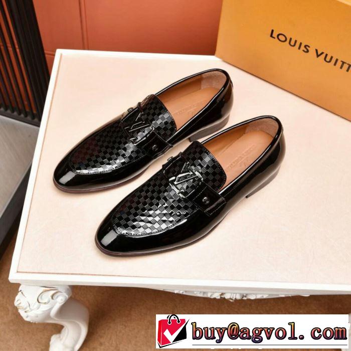 今シーズン注目のデザイン ルイ ヴィトン2019限定 男性に人気 LOUIS VUITTONビジネスシューズ