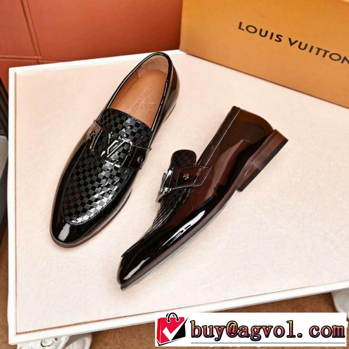 今シーズン注目のデザイン ルイ ヴィトン2019限定 男性に人気 LOUIS VUITTONビジネスシューズ
