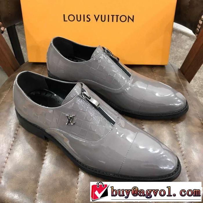 2色可選 ビジネスシューズ 2019夏ファション新品 ルイ ヴィトンLOUIS VUITTON 今年春夏ファション流行り