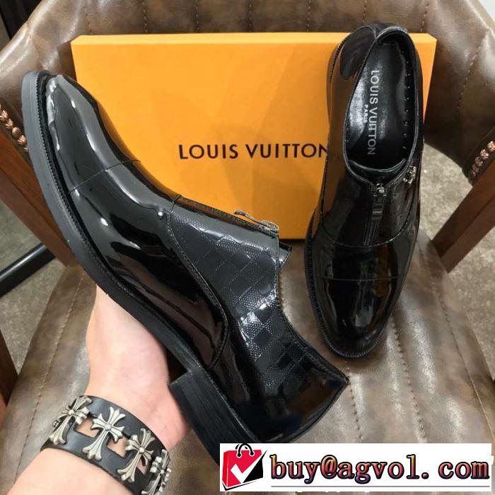 2色可選 ビジネスシューズ 2019夏ファション新品 ルイ ヴィトンLOUIS VUITTON 今年春夏ファション流行り