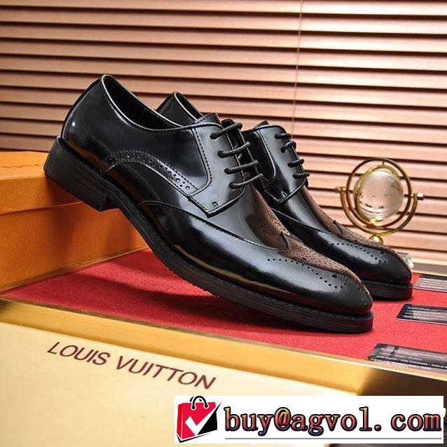 【2019年】夏のファッションルイ ヴィトン格安SALE  ビジネスシューズ LOUIS VUITTON 2色可選