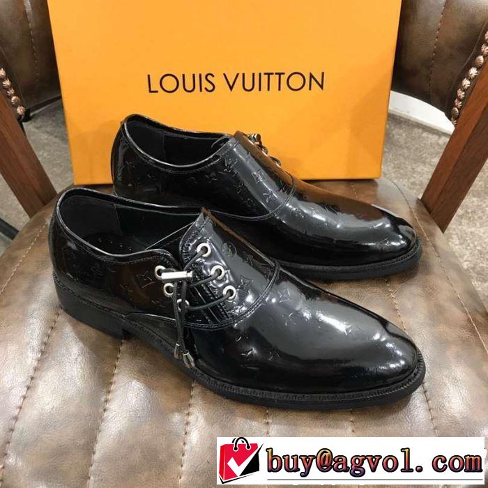 2色可選 ルイ ヴィトンVIPセールでお得 LOUIS VUITTON ビジネスシューズ【2019春夏】最新コレクション
