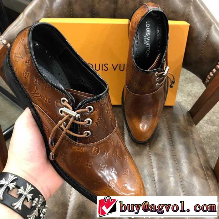 2色可選 ルイ ヴィトンVIPセールでお得 LOUIS VUITTON ビジネスシューズ【2019春夏】最新コレクション