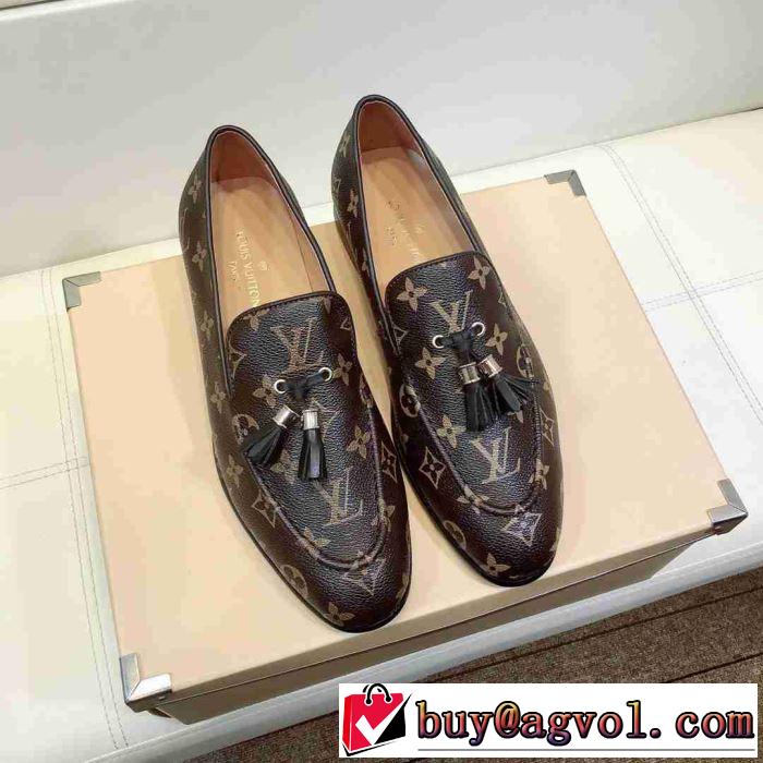 ルイ ヴィトン LOUIS VUITTON オシャレな印象に ビジネスシューズ 2019春夏人気トレンドアイテム 2色可選  オシャレ上級者に