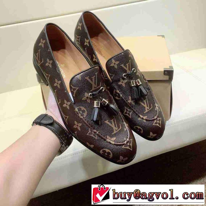 ルイ ヴィトン LOUIS VUITTON オシャレな印象に ビジネスシューズ 2019春夏人気トレンドアイテム 2色可選  オシャレ上級者に