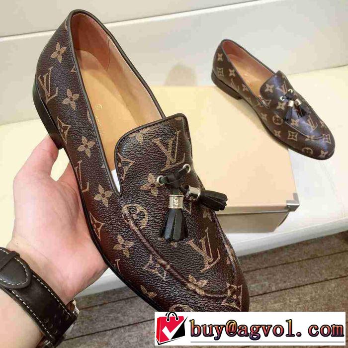 ルイ ヴィトン LOUIS VUITTON オシャレな印象に ビジネスシューズ 2019春夏人気トレンドアイテム 2色可選  オシャレ上級者に