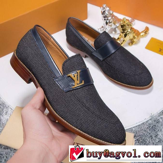 クールな印象を引き立て ビジネスシューズ 2019年春夏シーズンの人気 2色可選 ルイ ヴィトン LOUIS VUITTON クラシカルな雰囲気