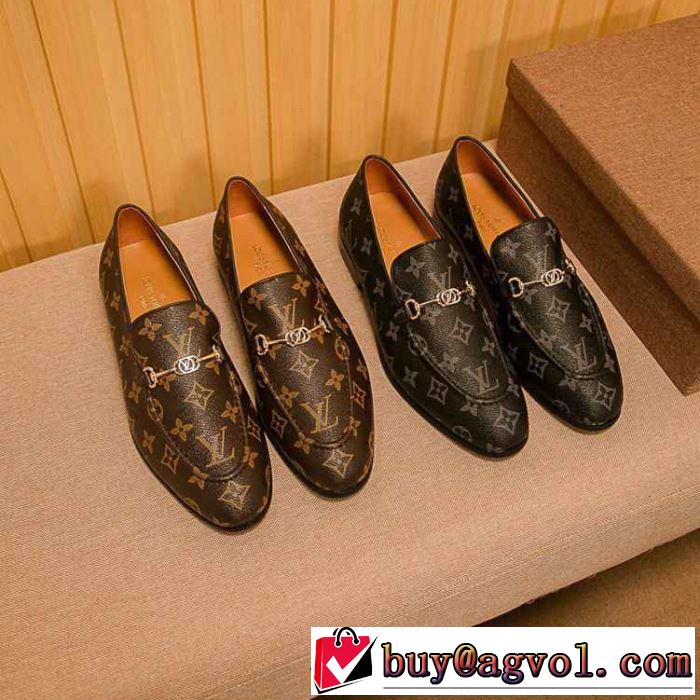 デザイン抜群のアイテム ビジネスシューズ 2019年春夏流行ファッション 2色可選 ルイ ヴィトン LOUIS VUITTON ファッションにトレンド