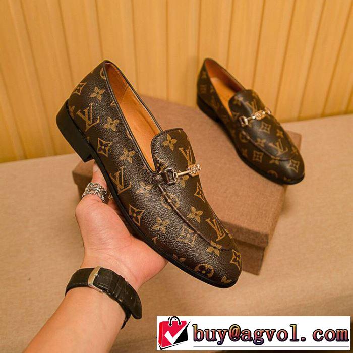 デザイン抜群のアイテム ビジネスシューズ 2019年春夏流行ファッション 2色可選 ルイ ヴィトン LOUIS VUITTON ファッションにトレンド