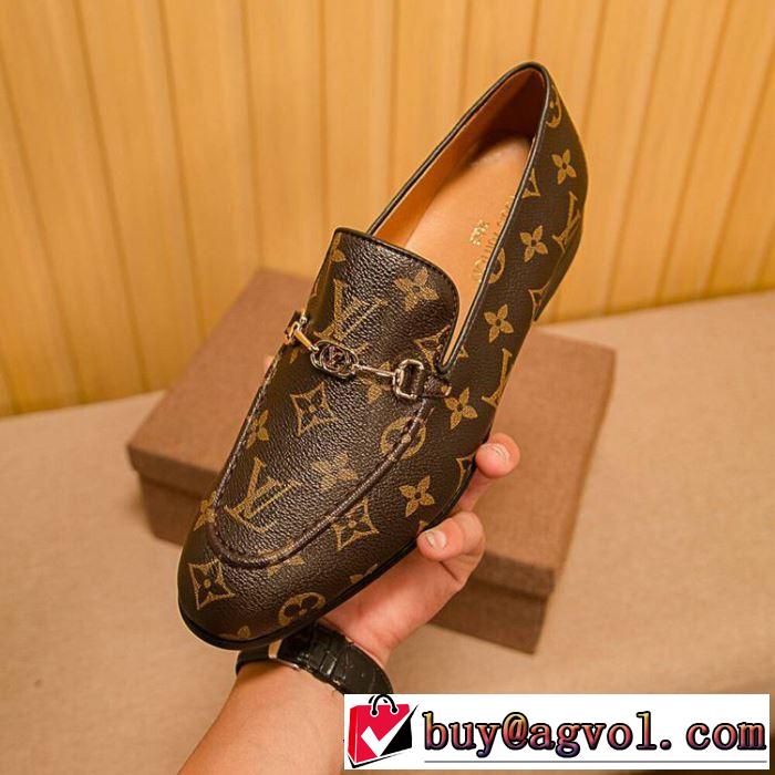 デザイン抜群のアイテム ビジネスシューズ 2019年春夏流行ファッション 2色可選 ルイ ヴィトン LOUIS VUITTON ファッションにトレンド