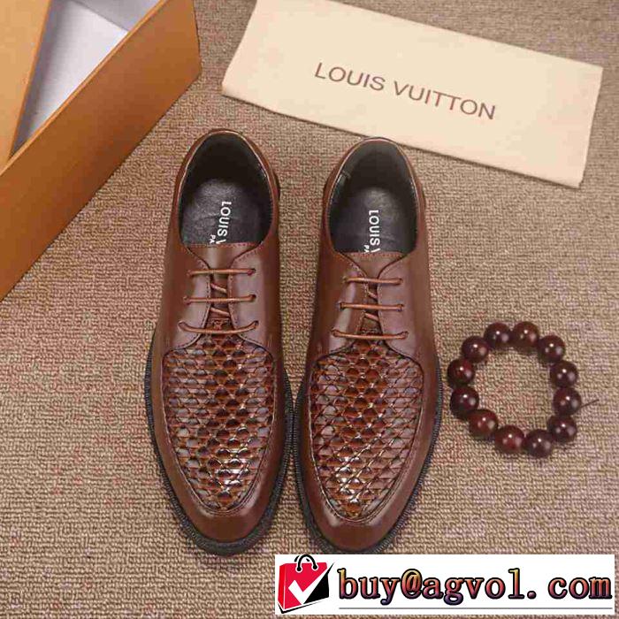 リラックス感のあるゆったり ルイ ヴィトン LOUIS VUITTON 春色の最旬の人気アイテム ビジネスシューズ 2019夏ファション新品