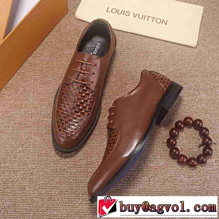 リラックス感のあるゆったり ルイ ヴィトン LOUIS VUITTON 春色の最旬の人気アイテム ビジネスシューズ 2019夏ファション新品