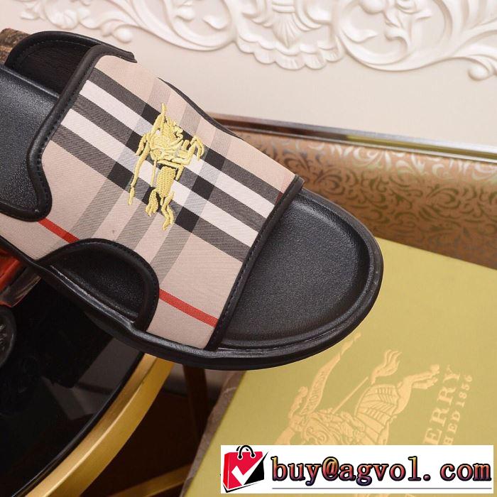  リラックス感のあるゆったり サンダル 2019夏ファション新品  バーバリー BURBERRY 抜け感のある夏着物