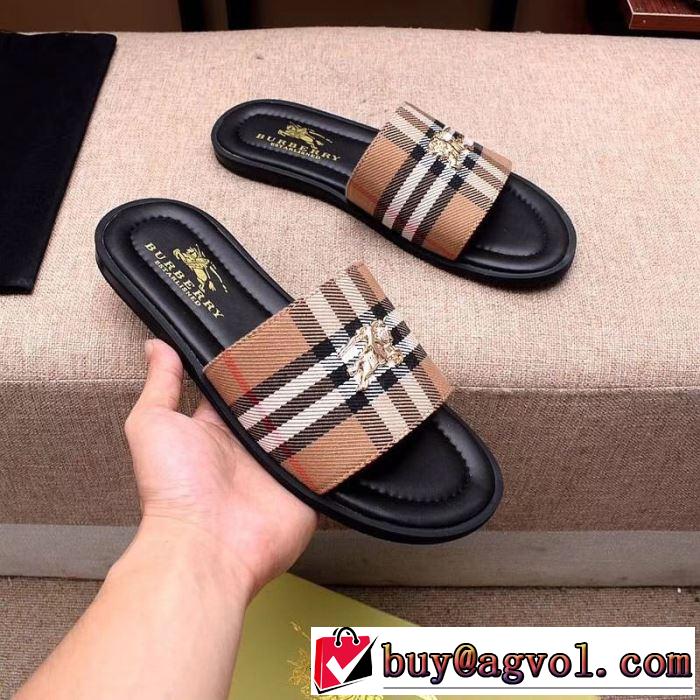  バーバリー BURBERRY トレンドアイテムとして継続 サンダル 大胆なデザイン 3色可選 大人カジュアル夏ファッション2019