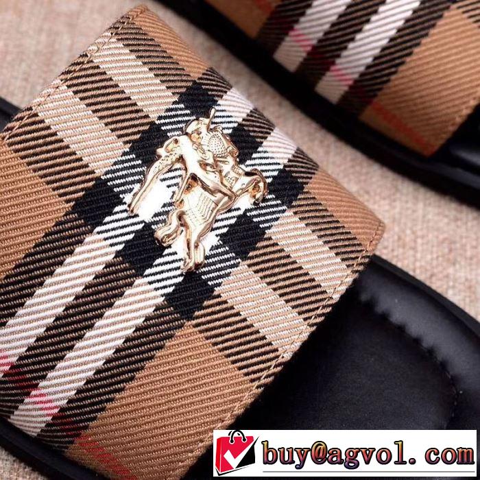  バーバリー BURBERRY トレンドアイテムとして継続 サンダル 大胆なデザイン 3色可選 大人カジュアル夏ファッション2019