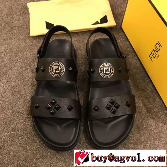今期注目のブランドトレンド フェンディおしゃれな夏ファッション2019 FENDI  サンダル