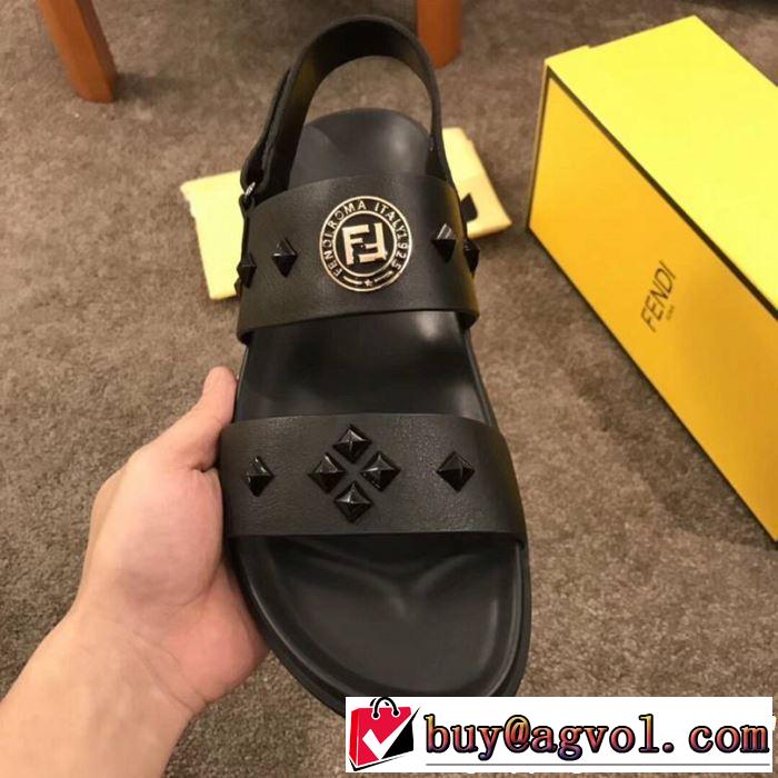 今期注目のブランドトレンド フェンディおしゃれな夏ファッション2019 FENDI  サンダル