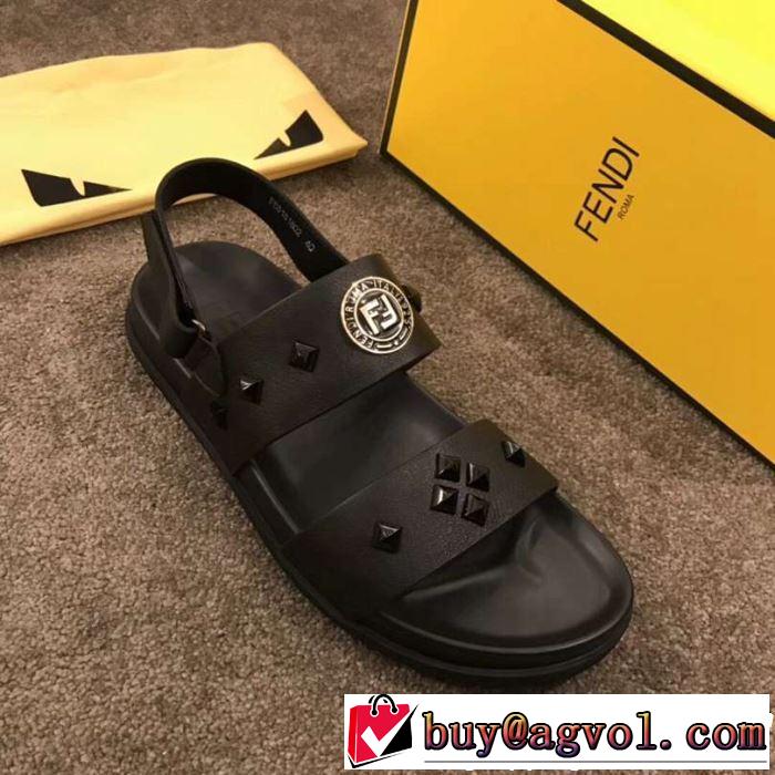 今期注目のブランドトレンド フェンディおしゃれな夏ファッション2019 FENDI  サンダル