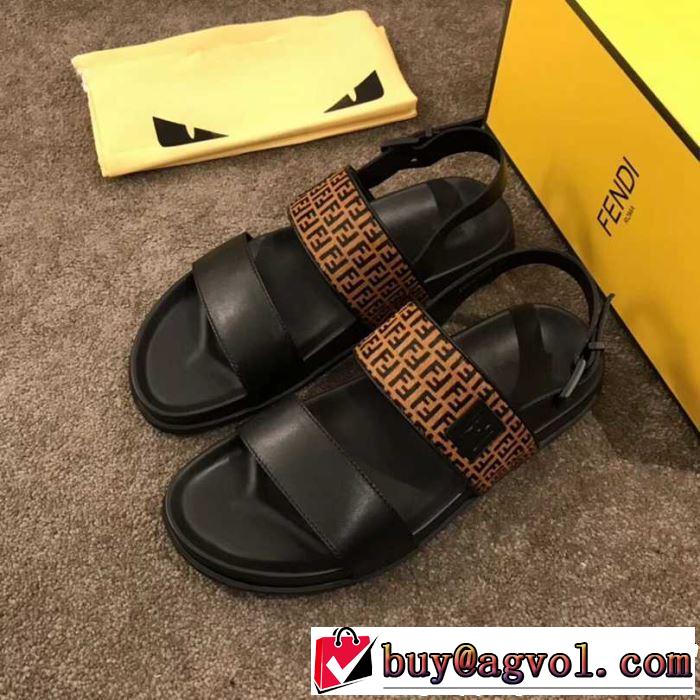 素敵カジュアル春夏新品 フェンディ2019春夏人気トレンドアイテム  FENDI サンダル