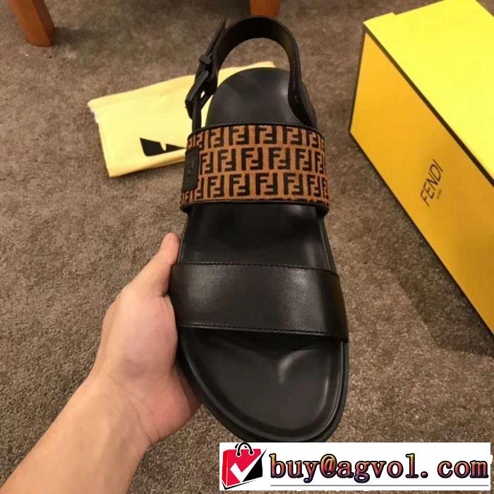素敵カジュアル春夏新品 フェンディ2019春夏人気トレンドアイテム  FENDI サンダル
