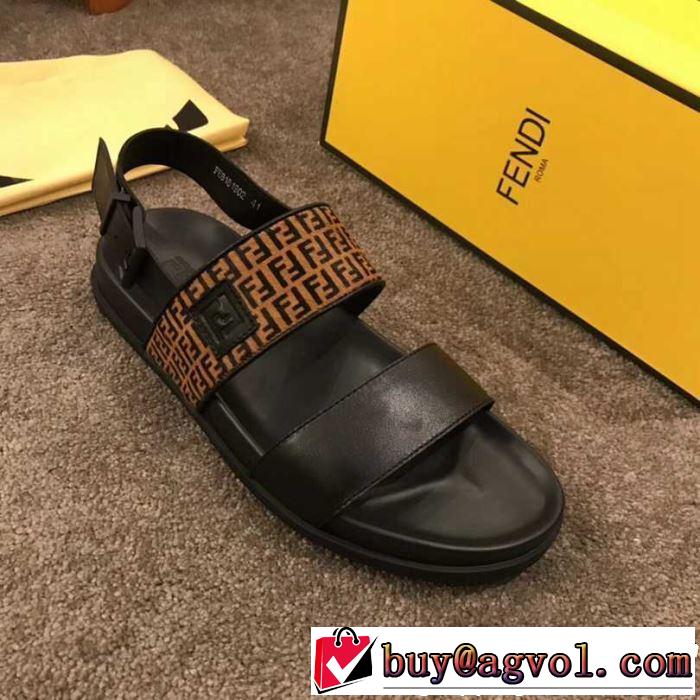 素敵カジュアル春夏新品 フェンディ2019春夏人気トレンドアイテム  FENDI サンダル
