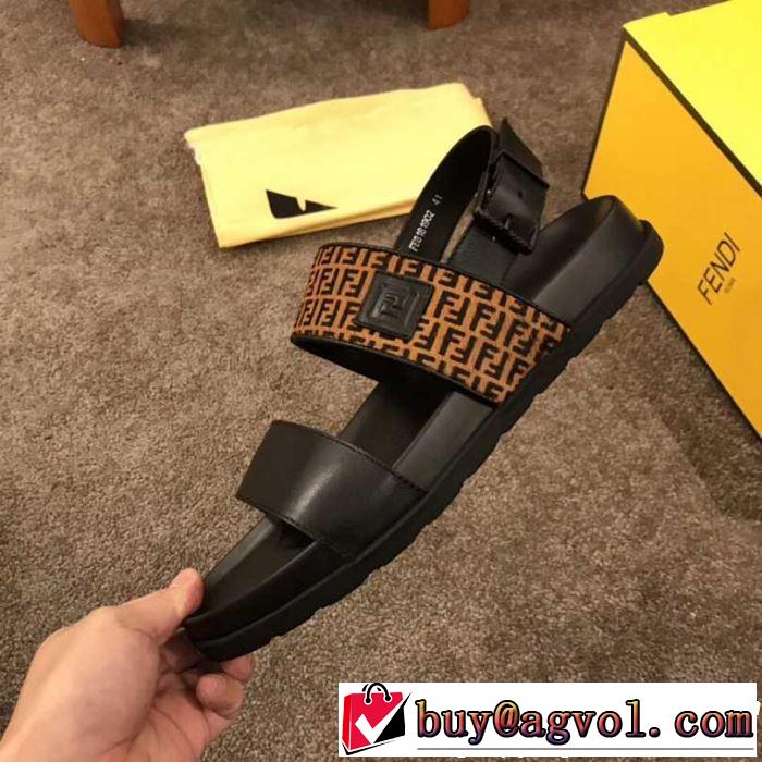 素敵カジュアル春夏新品 フェンディ2019春夏人気トレンドアイテム  FENDI サンダル