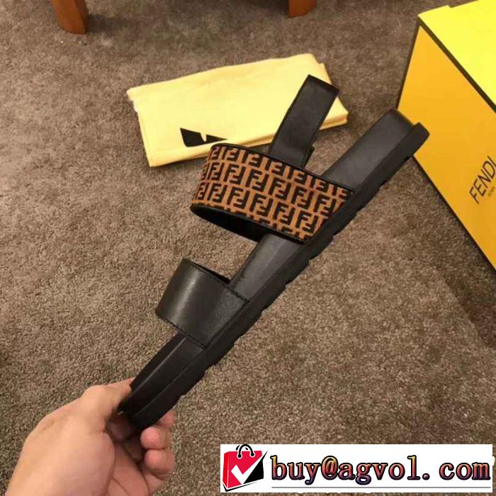 素敵カジュアル春夏新品 フェンディ2019春夏人気トレンドアイテム  FENDI サンダル