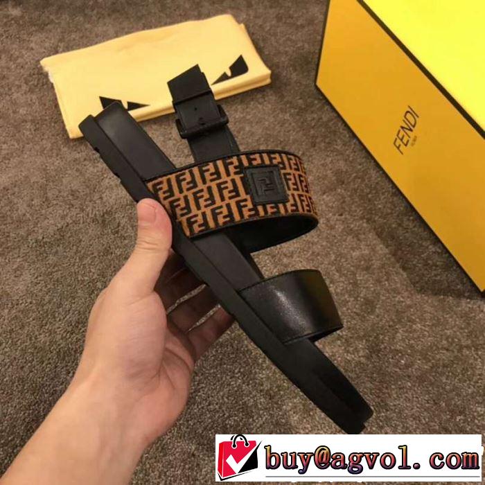素敵カジュアル春夏新品 フェンディ2019春夏人気トレンドアイテム  FENDI サンダル