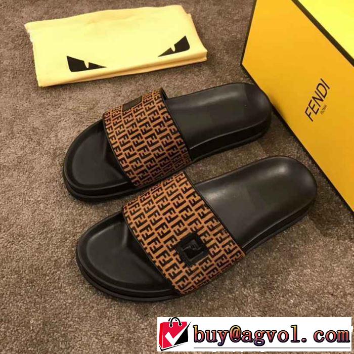 海外セレブは大人気 フェンディ素敵カジュアル春夏新品 FENDI サンダル2019SSのトレンド商品