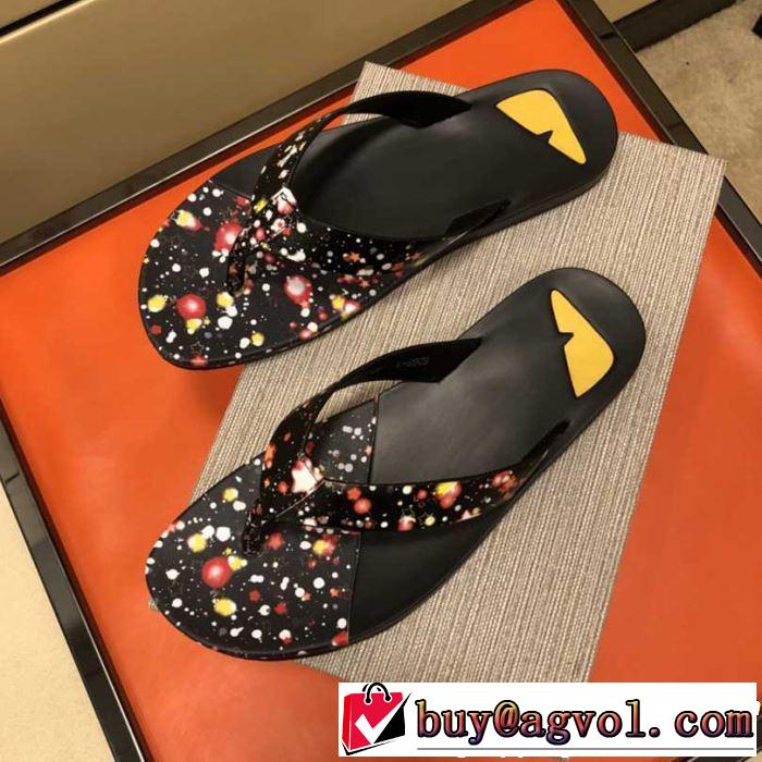 フェンディ FENDI トングサンダル カジュアルファッションを楽しもう2019年春夏シーズンの人気