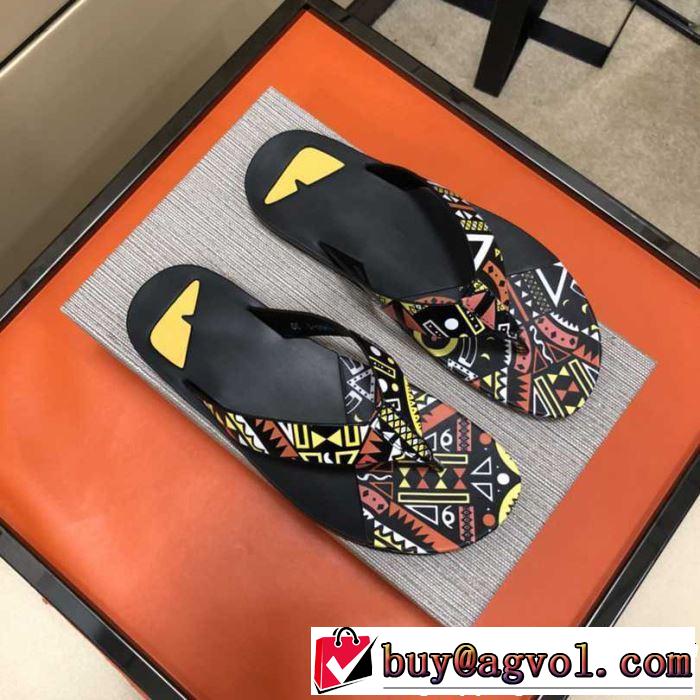 ぜひ今年のトレンドをチェック フェンディ FENDI トングサンダル2019SSのトレンド商品