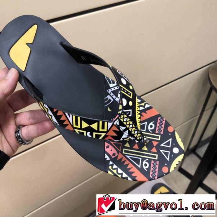 ぜひ今年のトレンドをチェック フェンディ FENDI トングサンダル2019SSのトレンド商品